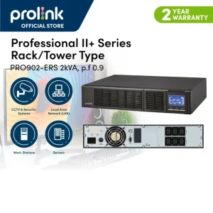 Bộ lưu điện UPS PROLINK PRO902ERS (2000VA/1800W)